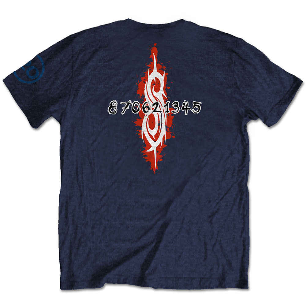 Slipknot - 20th Anniversary Red Jump Suits Heren Tshirt - Blauw